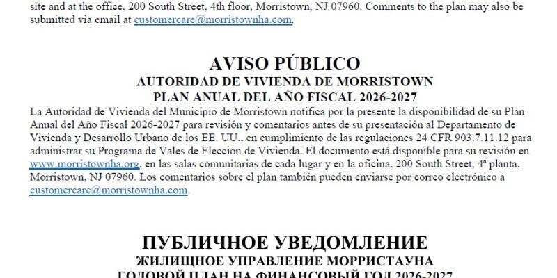 Annual Plan